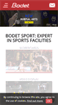 Mobile Screenshot of bodet-sport.com